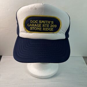 Vintage Doc Smiths Garage SnapBack Hat Cap Taiwan